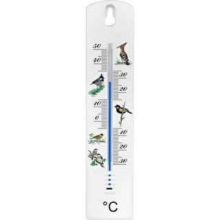 Univerzális hőmérő grafikával - madarak (-30 °C-tól +50 °C-ig) 20 cm