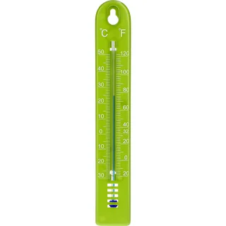 Univerzális hőmérő (-30 – +50 °C), 17 cm, zöld