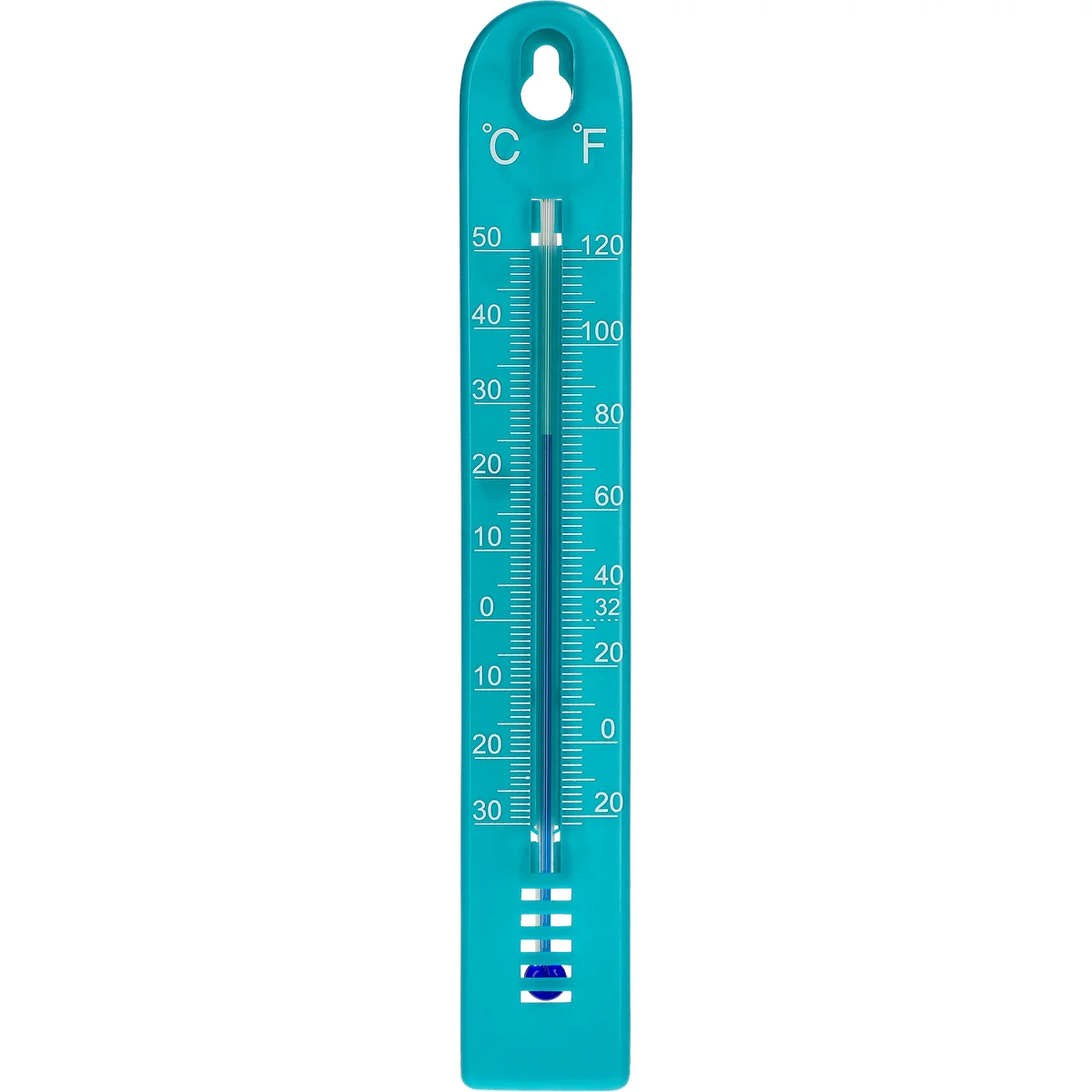 Univerzális hőmérő (-30 – +50 °C), 17 cm, kék