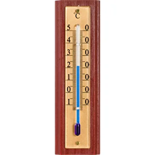 Szobahőmérő arany színű skálával (-10 °C-tól +50 °C-ig) 12 cm