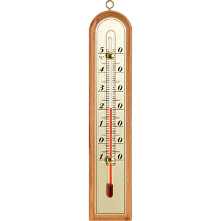 Szobai hőmérő arany skálával (-10°C-tól +50°C-ig) 22 cm, mix