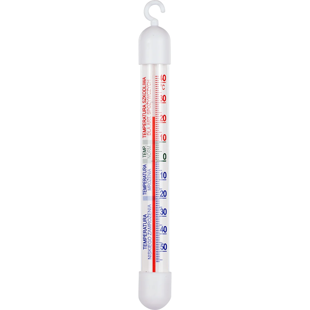 Hűtő- és fagyasztóhőmérő (-50°C-tól +40°C-ig) 17 cm