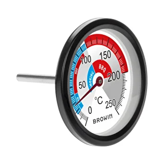 Füstölő- és BBQ-hőmérő (0°C-tól +250°C-ig) 5,7cm