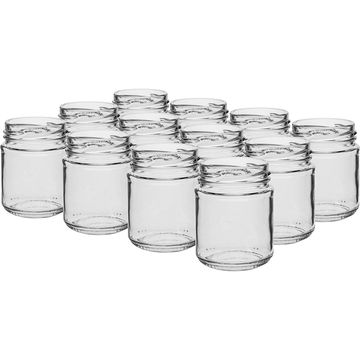 Twist-off befőttesüveg 212 ml, Ø 66 – 12 db