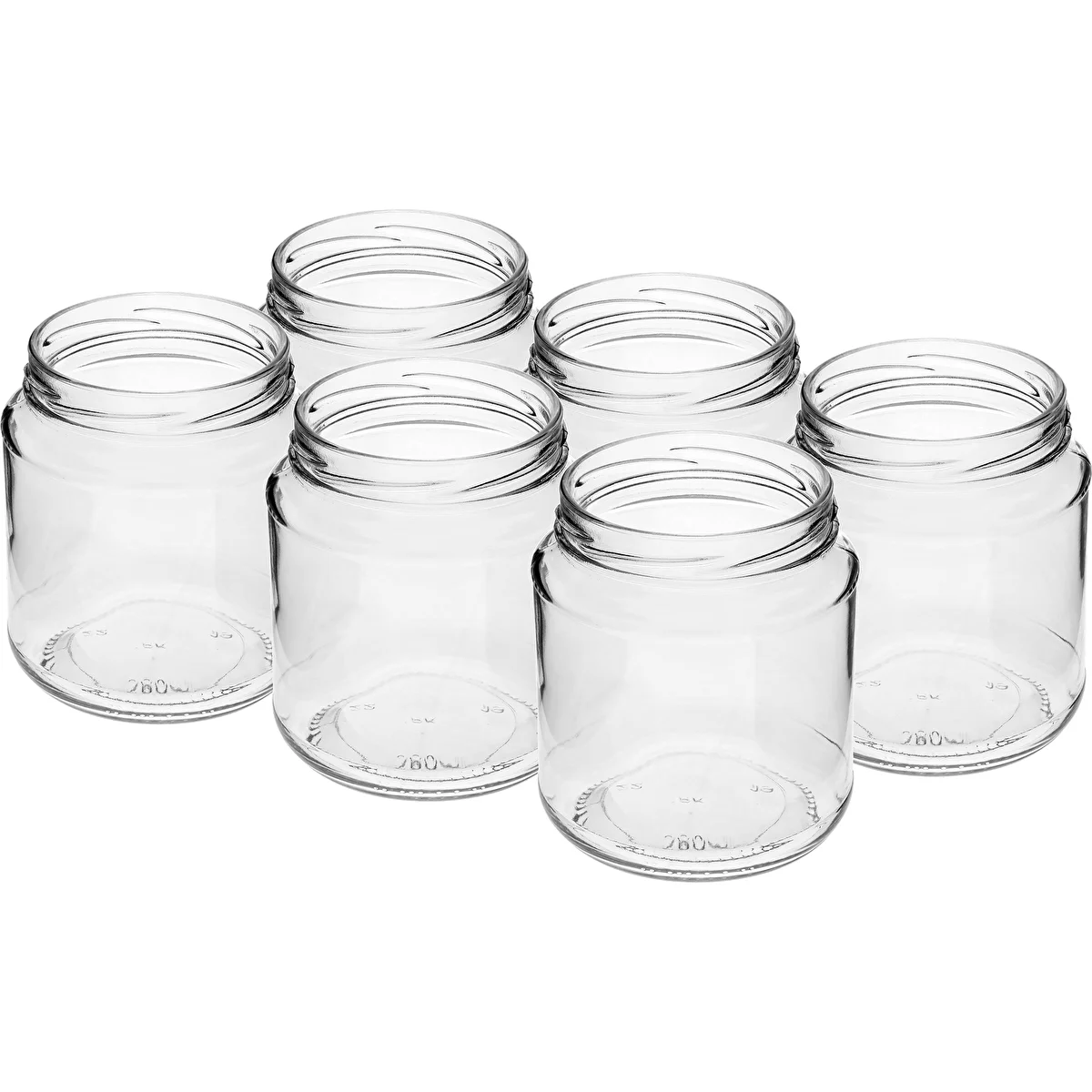TO 580 ml Grubasek üveg; 6 db.