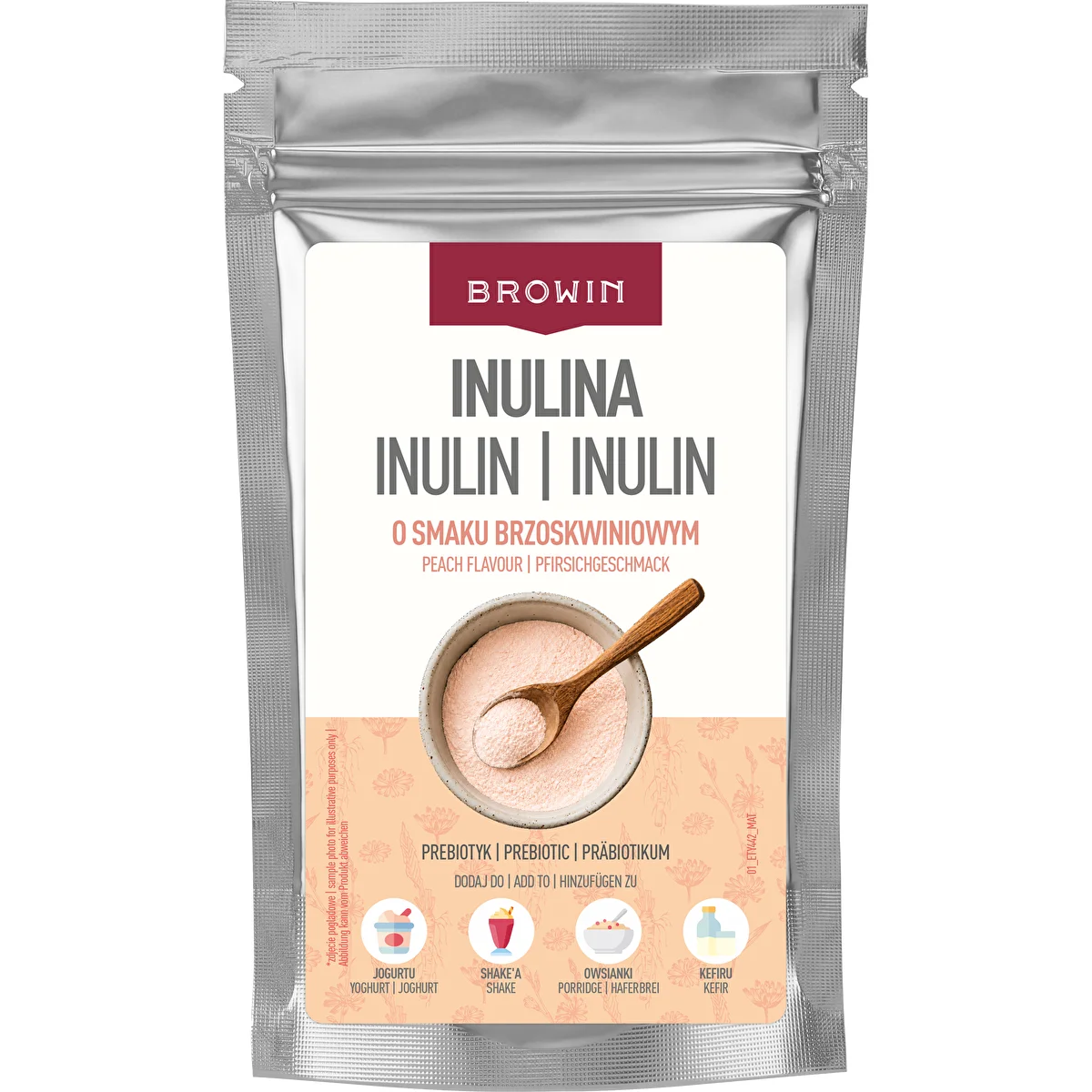 Őszibarack ízű inulin, 100 g