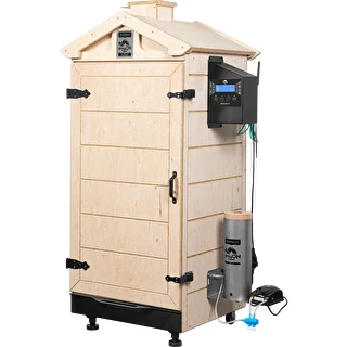 Keret nélküli dragON PLYWOOD NATURE füstölő Wi‑Fi-s vezérlővel, 200 l – photo 2