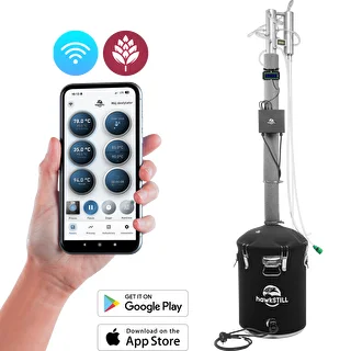 hawkSTILL „Zimne Palce” 60 L desztilláló készlet + Wi‑Fi IQ rendszer LCD-kijelzővel