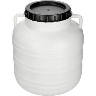 Savanyító hordó 30 l – fehér, fülekkel