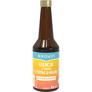 Citrom–málna ízű esszencia – 40 ml, 4 l-hez
