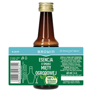 Fodormenta ízű eszencia, 4 L-hez, 40 ml – photo 4