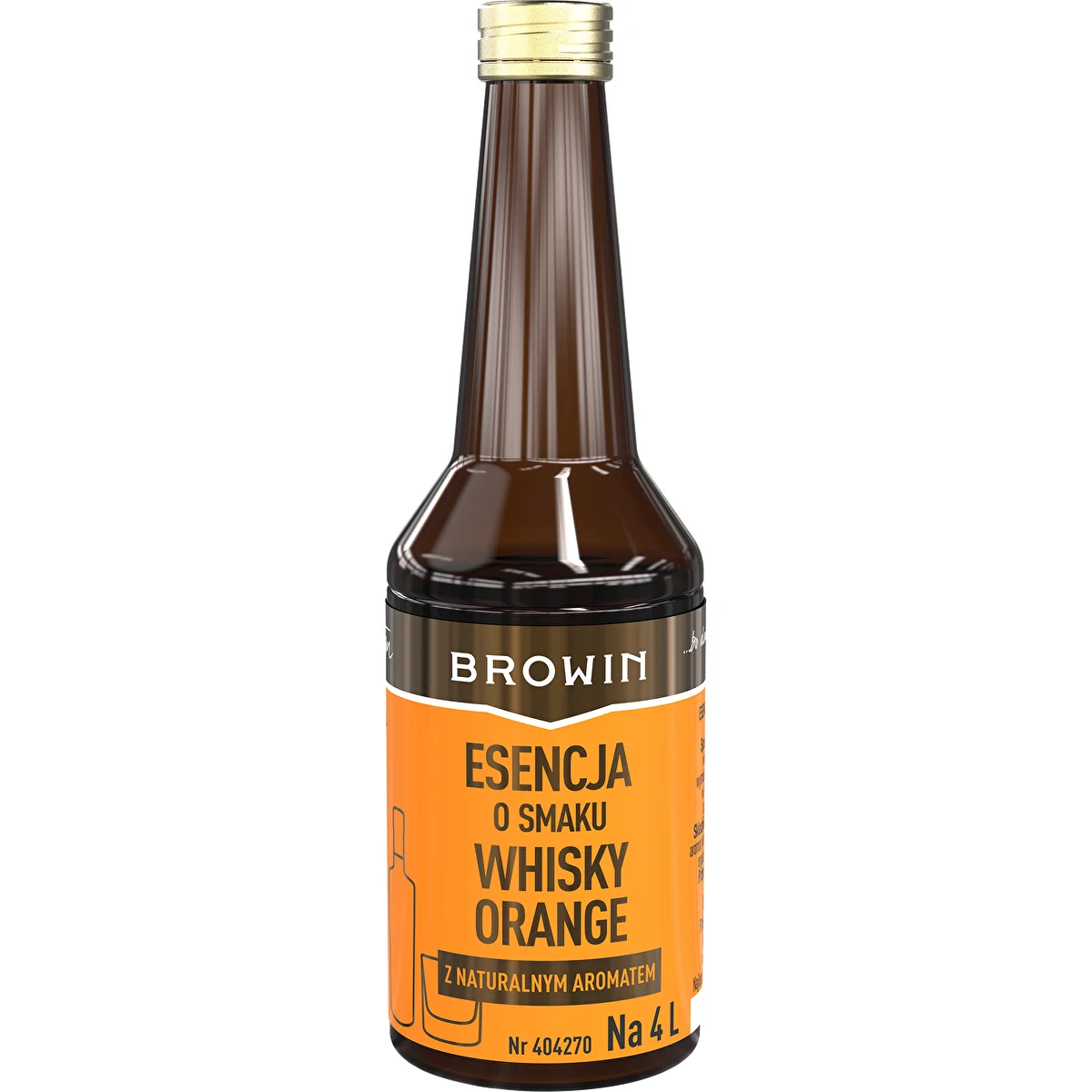 Whisky Orange ízű esszencia 4 L-hez - 40 ml