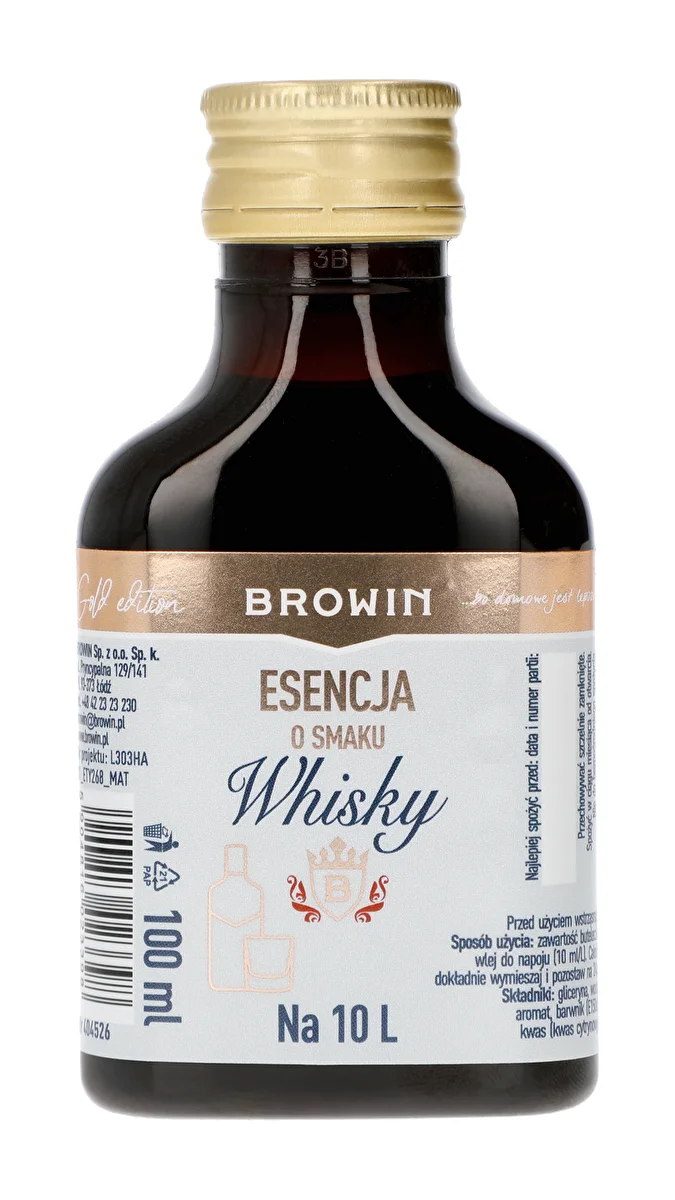 Whisky ízű esszencia 10 literhez, 100 ml