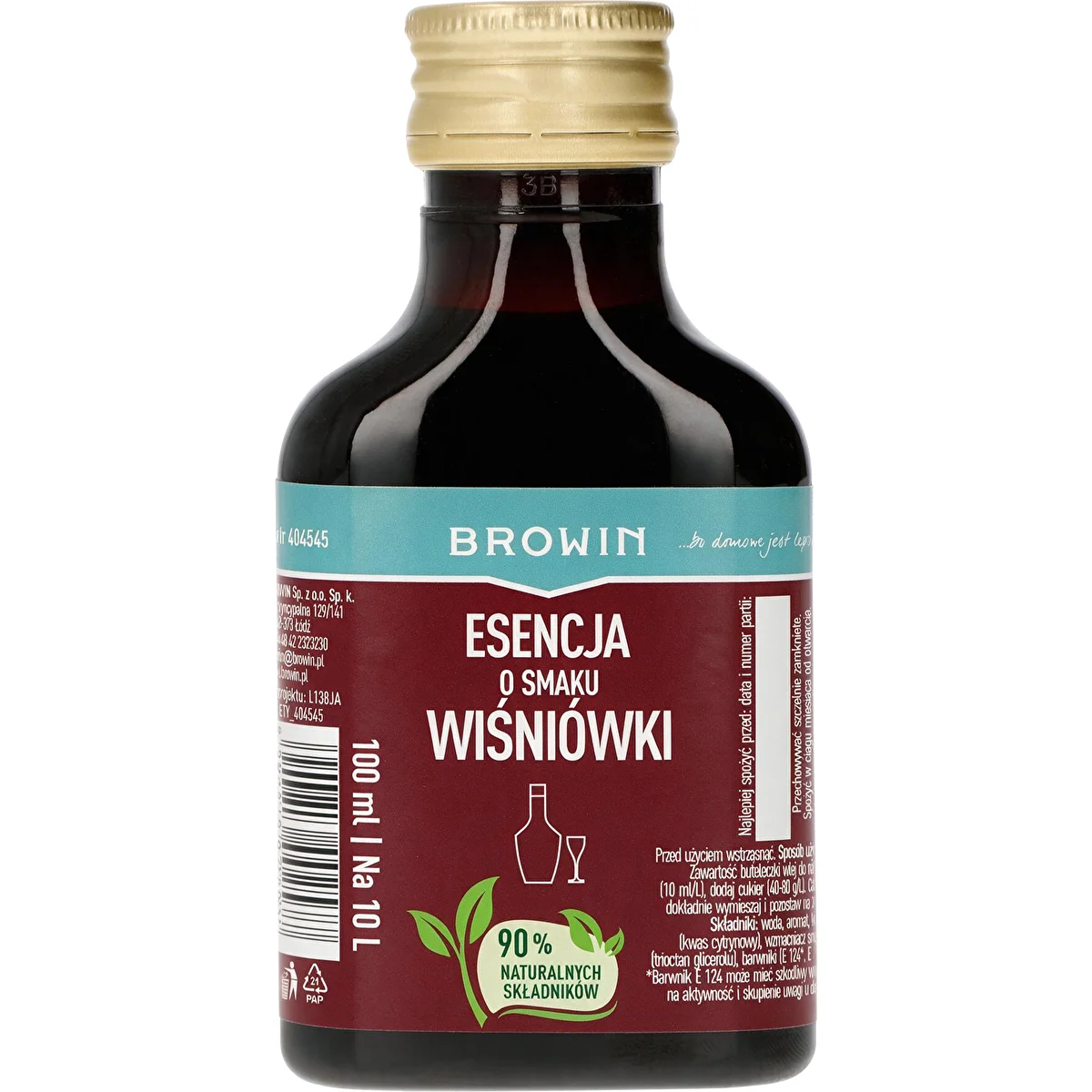 Meggylikőr ízű esszencia 10 L-hez - 100 ml