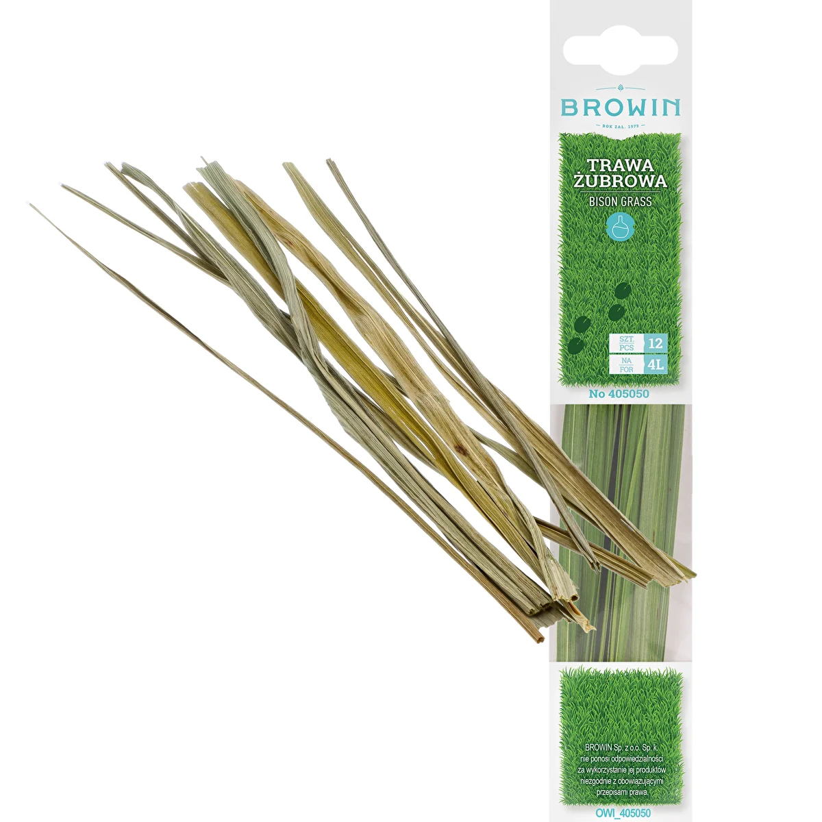 Zubrowka fű – illatos perje 12 db / 4 l