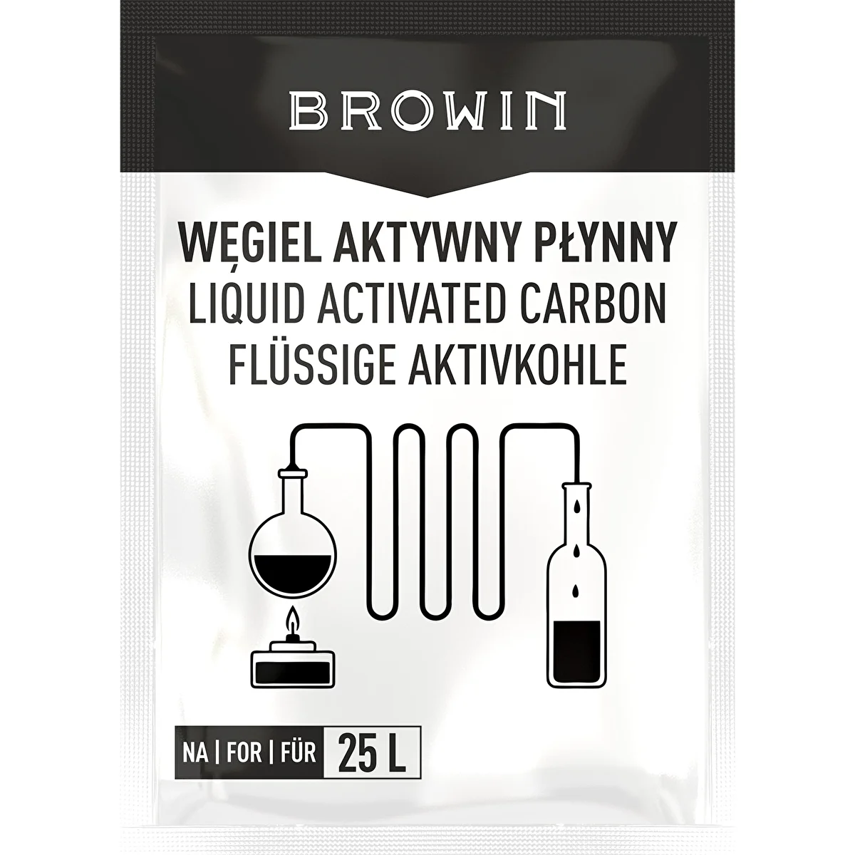 Folyékony aktív szén 25 L-hez, 140 g