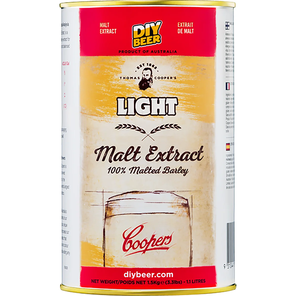 Coopers Light világos malátakivonat