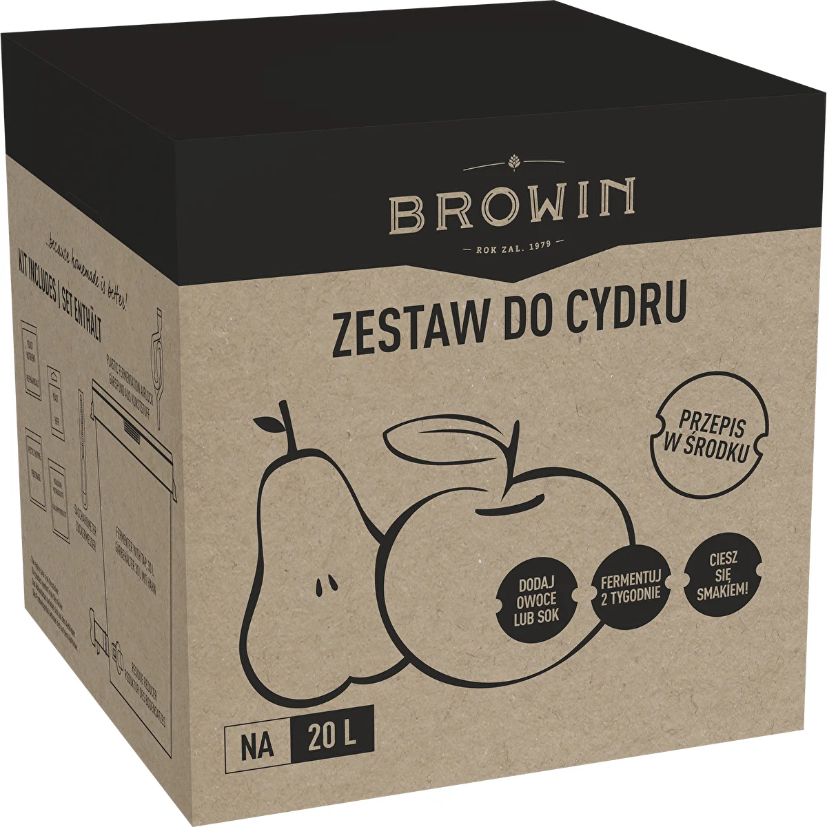 20 L-es ciderkészítő készlet