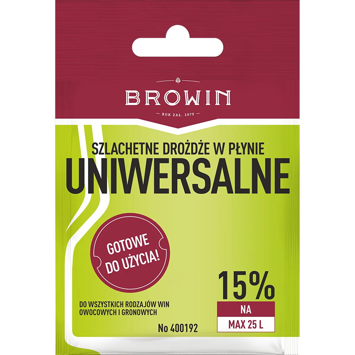 Univerzális borélesztő előszaporítás nélkül, 20 ml