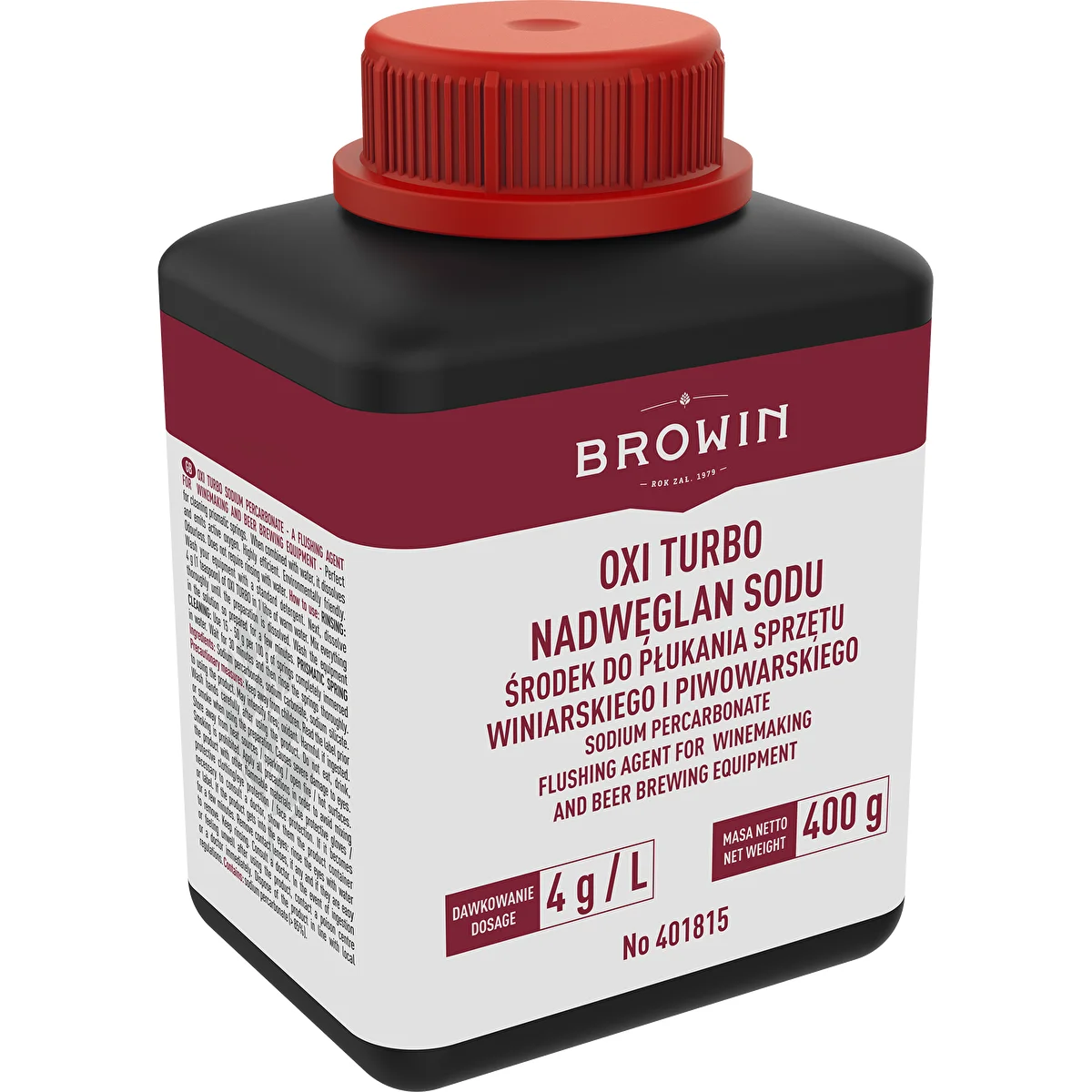 OXI Turbo - nátrium-perkarbonát - 400 g