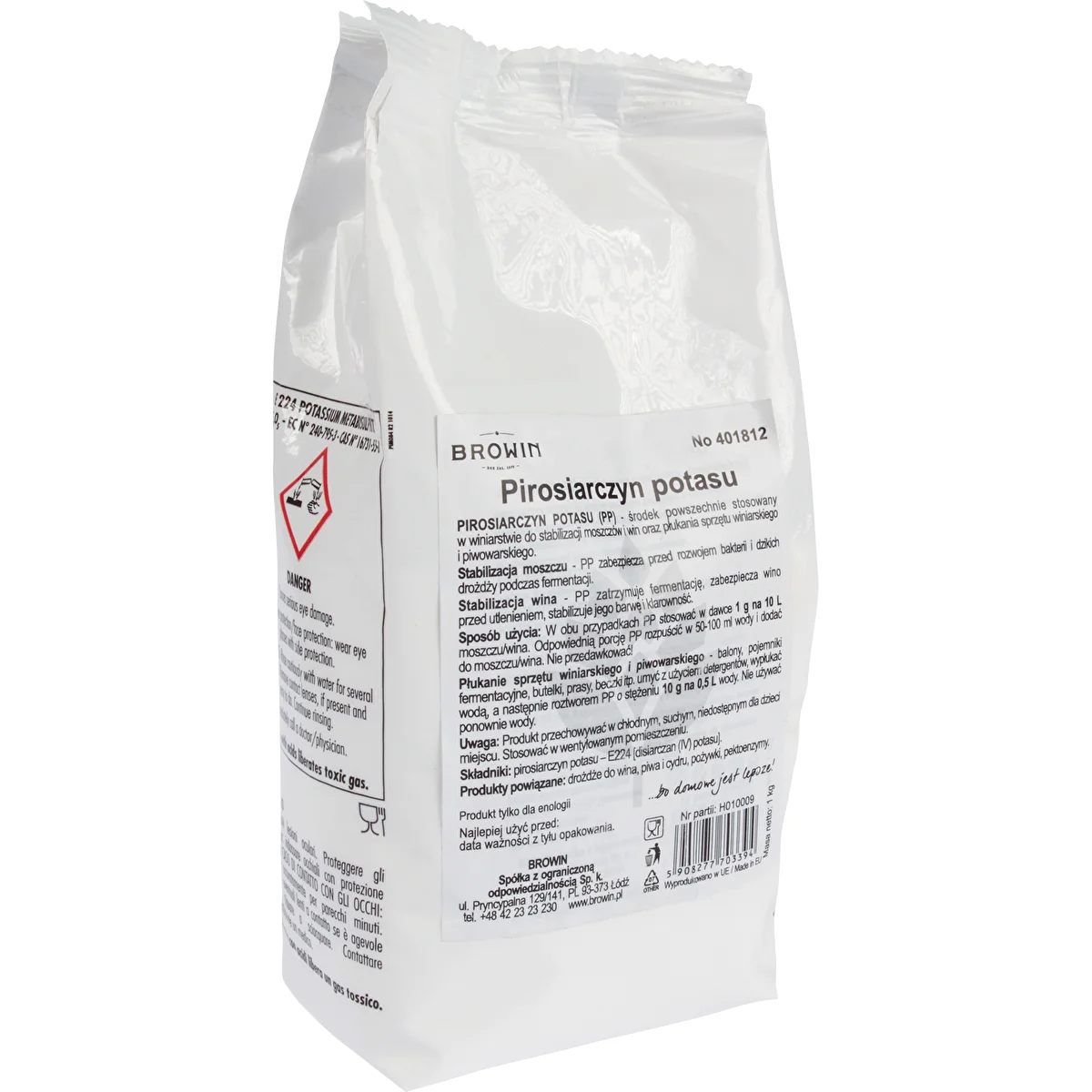 Kálium-metabiszulfit 1 kg