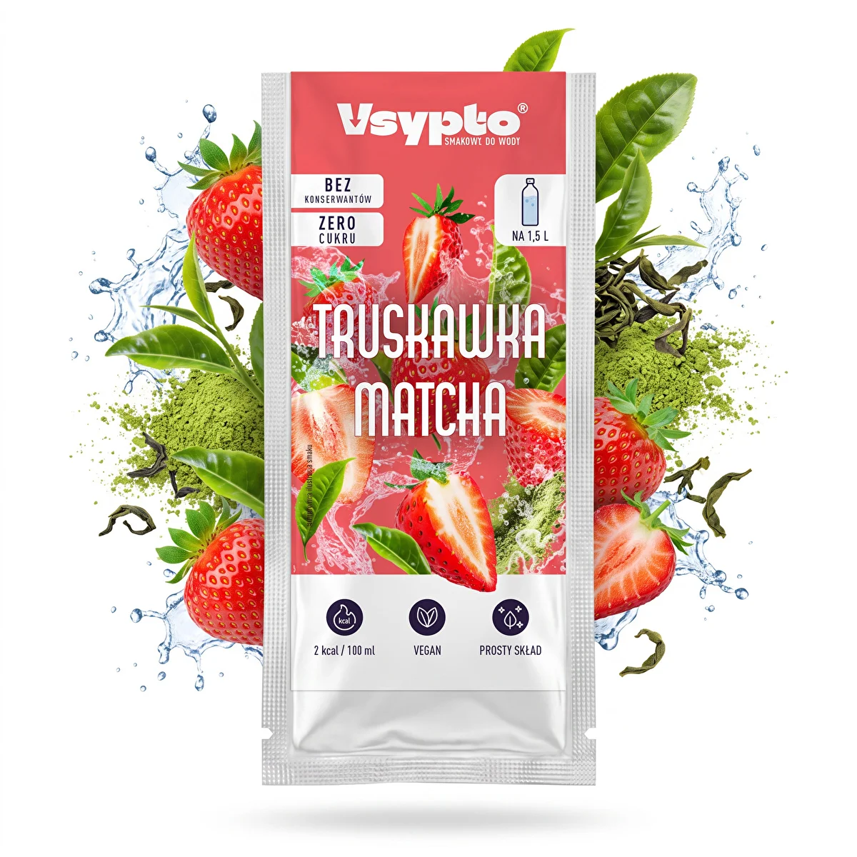 VSYPTO eper–matcha ízű, 9 g