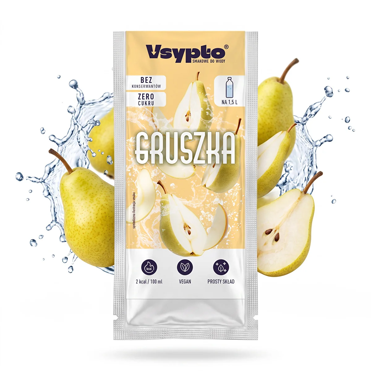 Vsypto körte ízű, 9 g