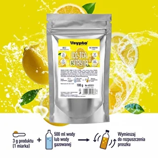 VSYPTO Ice Tea Citrom ízesítéssel, 100g – photo 2