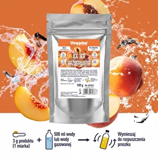 VSYPTO Ice Tea Őszibarack ízesítéssel, 100 g – photo 2