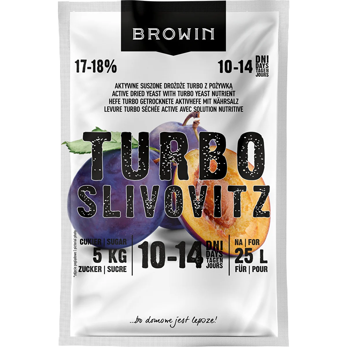 Szeszfőző élesztő Turbo Slivovitz