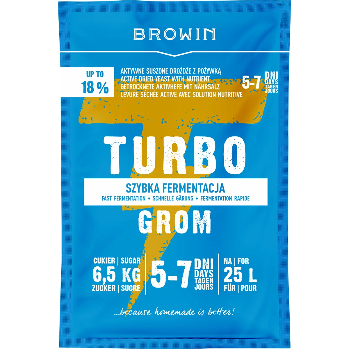 Szeszélesztő Turbo Grom 5-7 nap