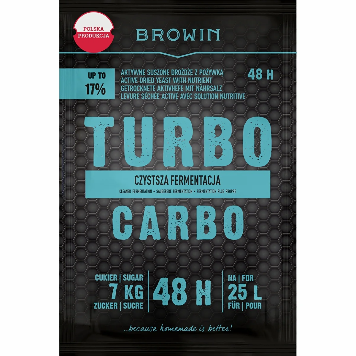 Turbo Carbo desztilláló élesztő