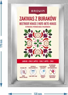 Alma–chili ízesítésű por alapú céklakovász, 36 g – photo 3