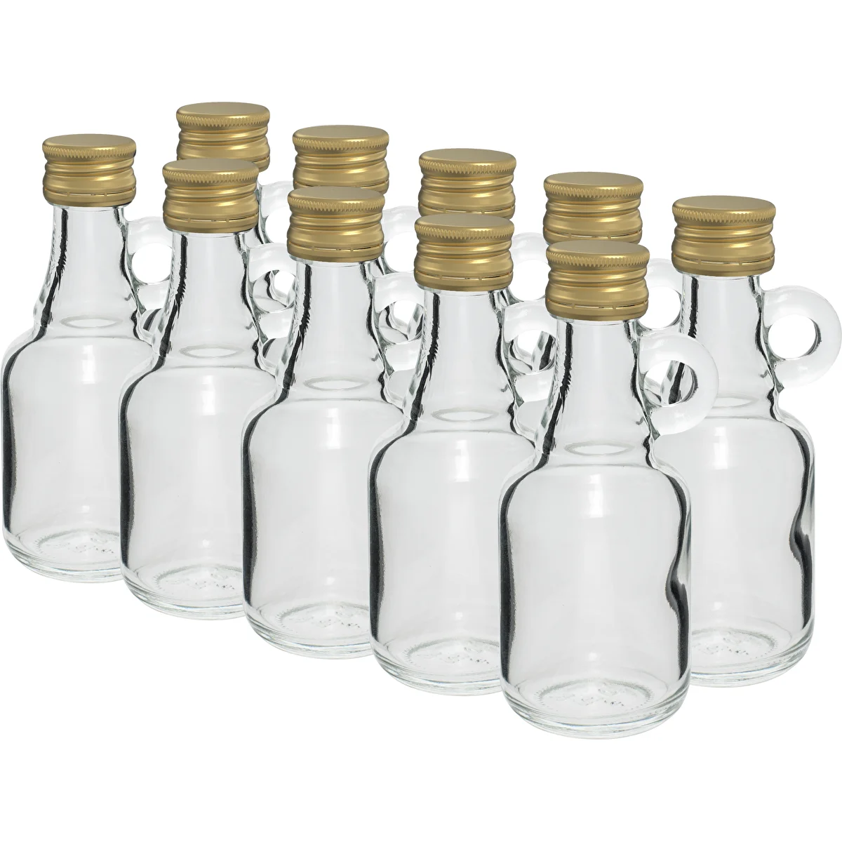 Galonik palack 40 ml, kupakkal; 10 db