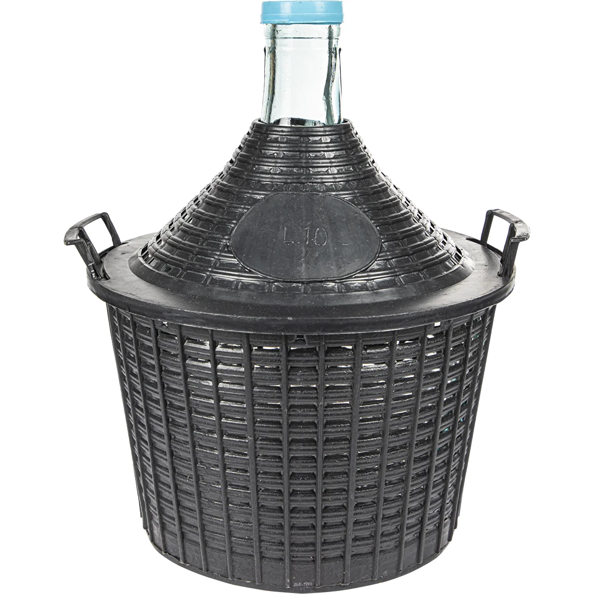 Borballon 10 l műanyag kosárban