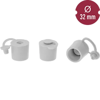 Demizsondugó fi 32 mm – zárókupakkal – photo 2