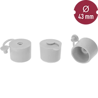 Demizson dugó fi 43 mm, zárókupakkal – photo 2