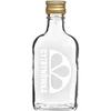 200 ml-es laposüveg csavaros kupakkal és „Citromlikőr” felirattal – 2. minta ['0', '2 l-es üveg', ' alkoholos italokhoz üveg', ' feliratos üveg', ' likőr', ' laposüveg', ' laposüveg citromlikőrhöz', ' üveg citromlikőrhöz', ' italok palackozása', ' laposüveg aranyszínű kupakkal', ' díszüvegek alkoholhoz', ' stílusos üvegek esküvőre', ' kis díszüvegek', ' díszes csavaros kupakos üveg', ' 200 ml-es üveg', ' prémium üveg']