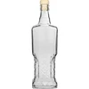 Kredences díszüveg 500 ml, parafadugóval ['díszüveg', ' természetes parafadugós palack', ' likőrös üveg']