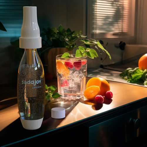 1 l-es palack szódakészítőhöz csavaros kupakkal - 10