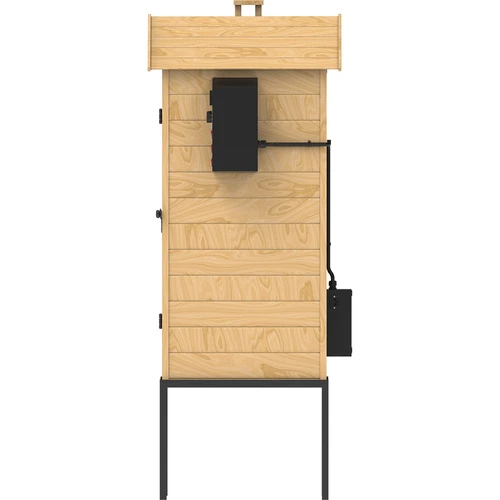 200 L-es dragON Larch E21 füstölő - vörösfenyőből, elektromos fűtőmodullal és vezérlővel - 4