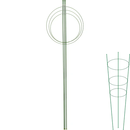 3 gyűrűs növénytámasz, 1,5 m