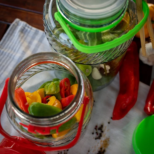 3 l-es befőttesüveg műanyag fedéllel - 8