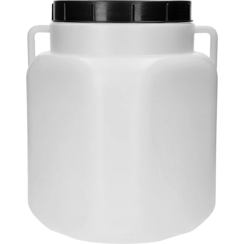 30 l-es négyzet alakú hordó, fehér, fogantyúkkal, Sterk - 2