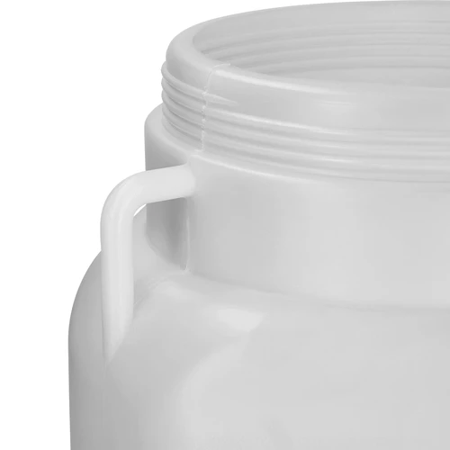 30 l-es négyzet alakú hordó, fehér, fogantyúkkal, Sterk - 7