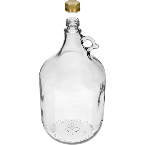 4 x Dama 5 l dugóval, erjesztőcsővel és csavaros kupakkal - 3