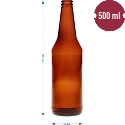500 ml-es sörösüveg – 8 darabos csomag - 4