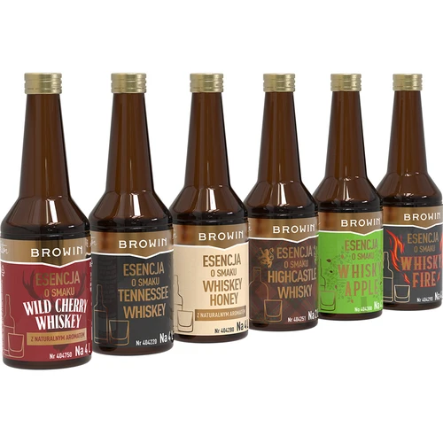 6 darabos esszenciakészlet - WHISK(E)Y 6x40 ml - 2