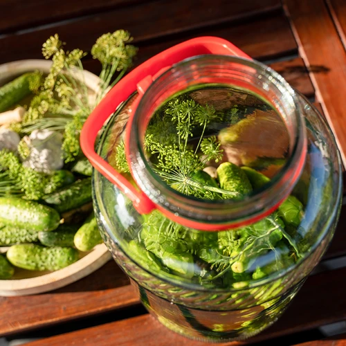 8 l-es befőttesüveg műanyag fedéllel - 7