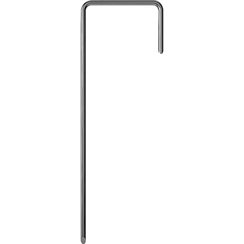 Agroszövethez való L típusú acél rögzítő tüskék - 100 db